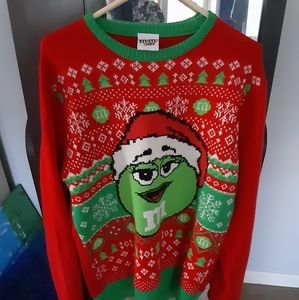 M&M Christmas sweater